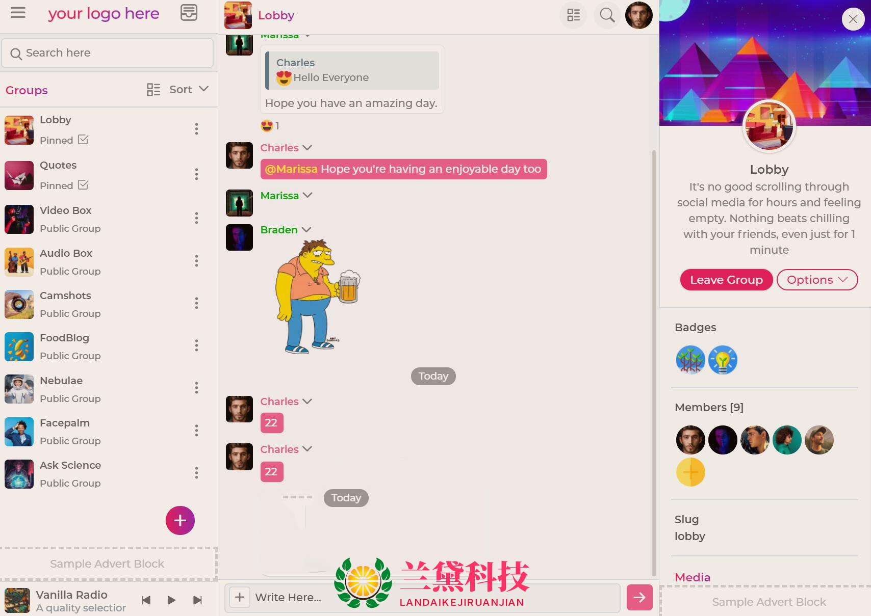 PHP聊天室/Grupo Pro v3.3/国外聊天室搭建部署